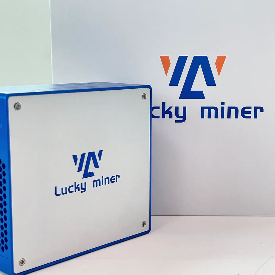 Lucky Miner Bitcoin Miner LV07 1TH/S 25W Win 3.125 BTC Bitcoin Crypto Solo Miner SHA256 WiFi Home Miner Image