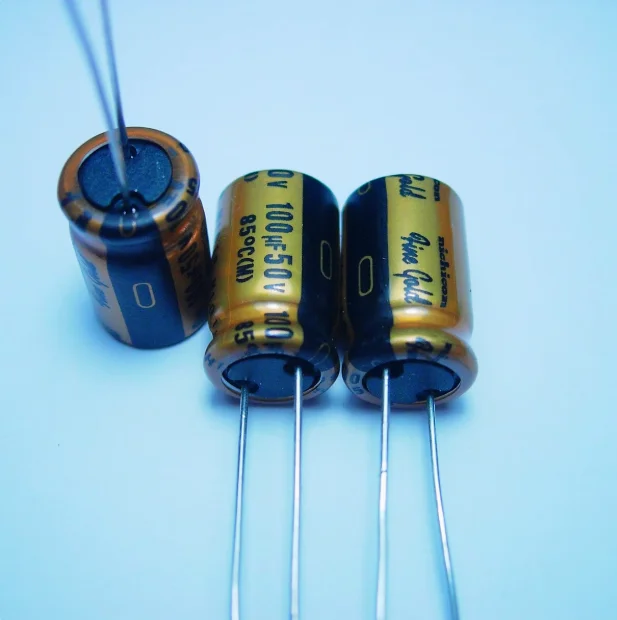10 Teile/los Original Japan nichicon (feine gold) FG 6,3 V-100 V fieber audio kondensator aluminium-elektrolytkondensator kostenloser versand Image