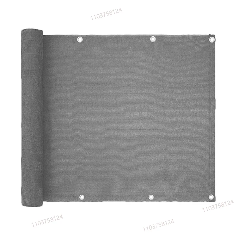 Sonnenschutznetz für den Außenbereich, Sonnenschirmschirm, Sonnenschutzdach und Sonnenschutztuch werden für Gartengewächshäuser und Gartenteppiche verwendet Image