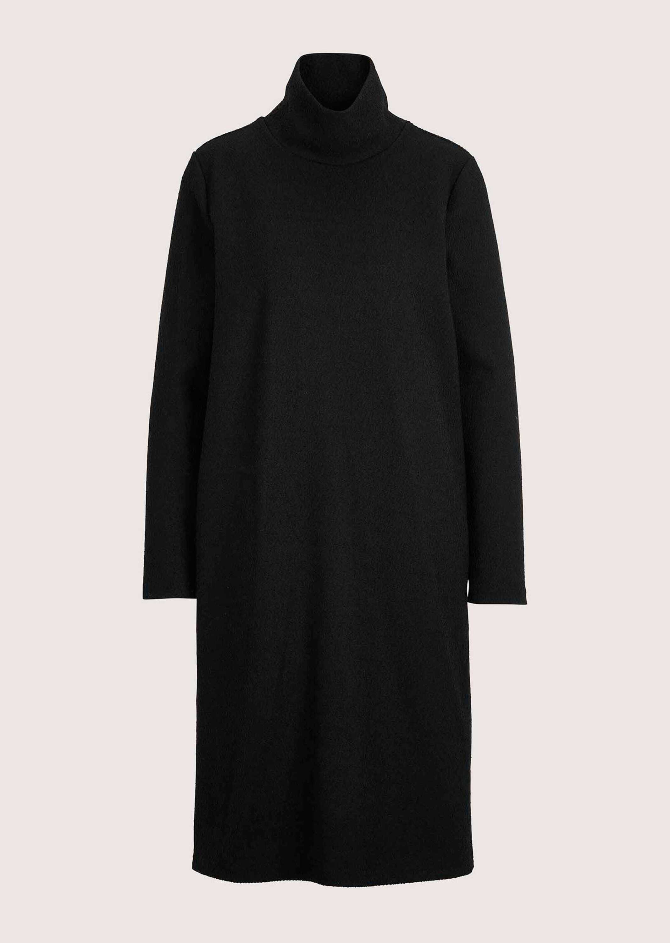 Sommerkleid MADELEINE "Etuikleid Elegantes Businesskleid mit Stehkragen", Damen, Gr. 36, N-Gr, schwarz, Obermaterial: 67% Polyester PES. 31% Viskose CV. 2% Elasthan EL., Modern, Kleider Sommerkleid, Stehkragen