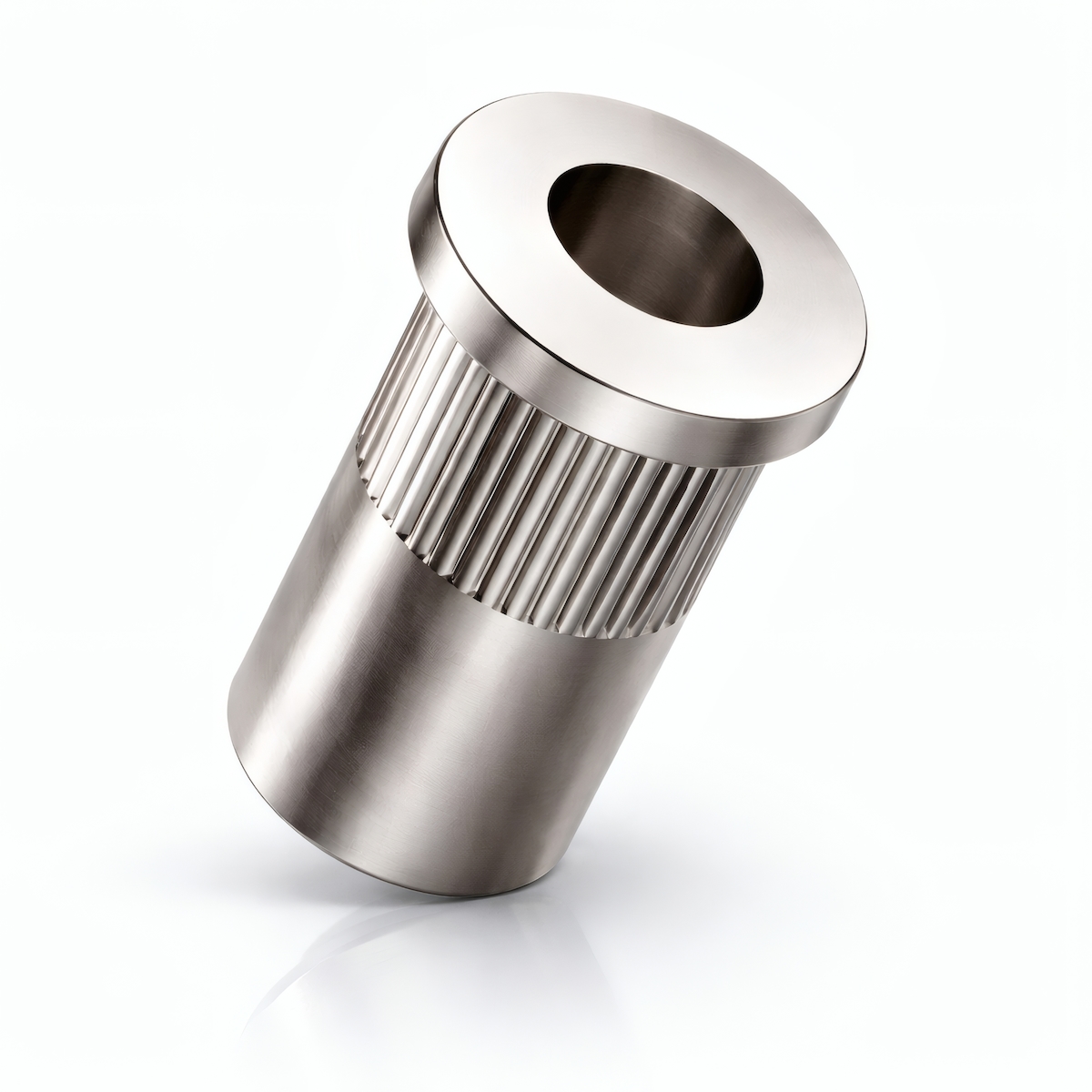 Qualinos Blindnietmutter M8 V2A Edelstahl 20 Stück - Klemmbereich 5-7mm für Zaunpfosten Image