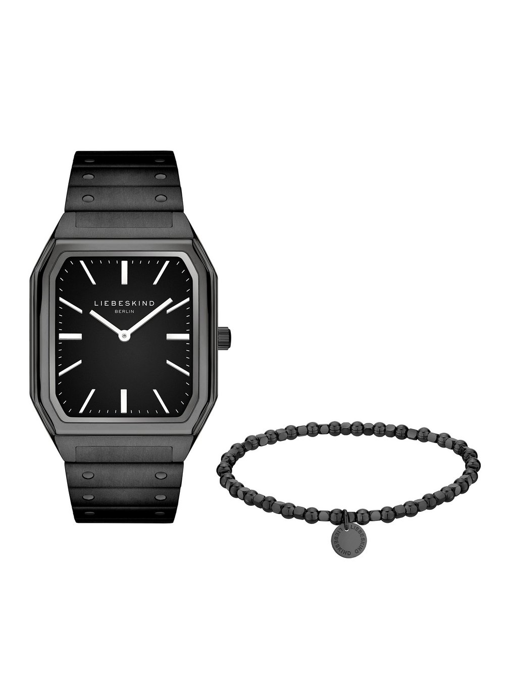 Liebeskind Berlin Uhr & Armband Damen schwarz, ONE SIZE Image
