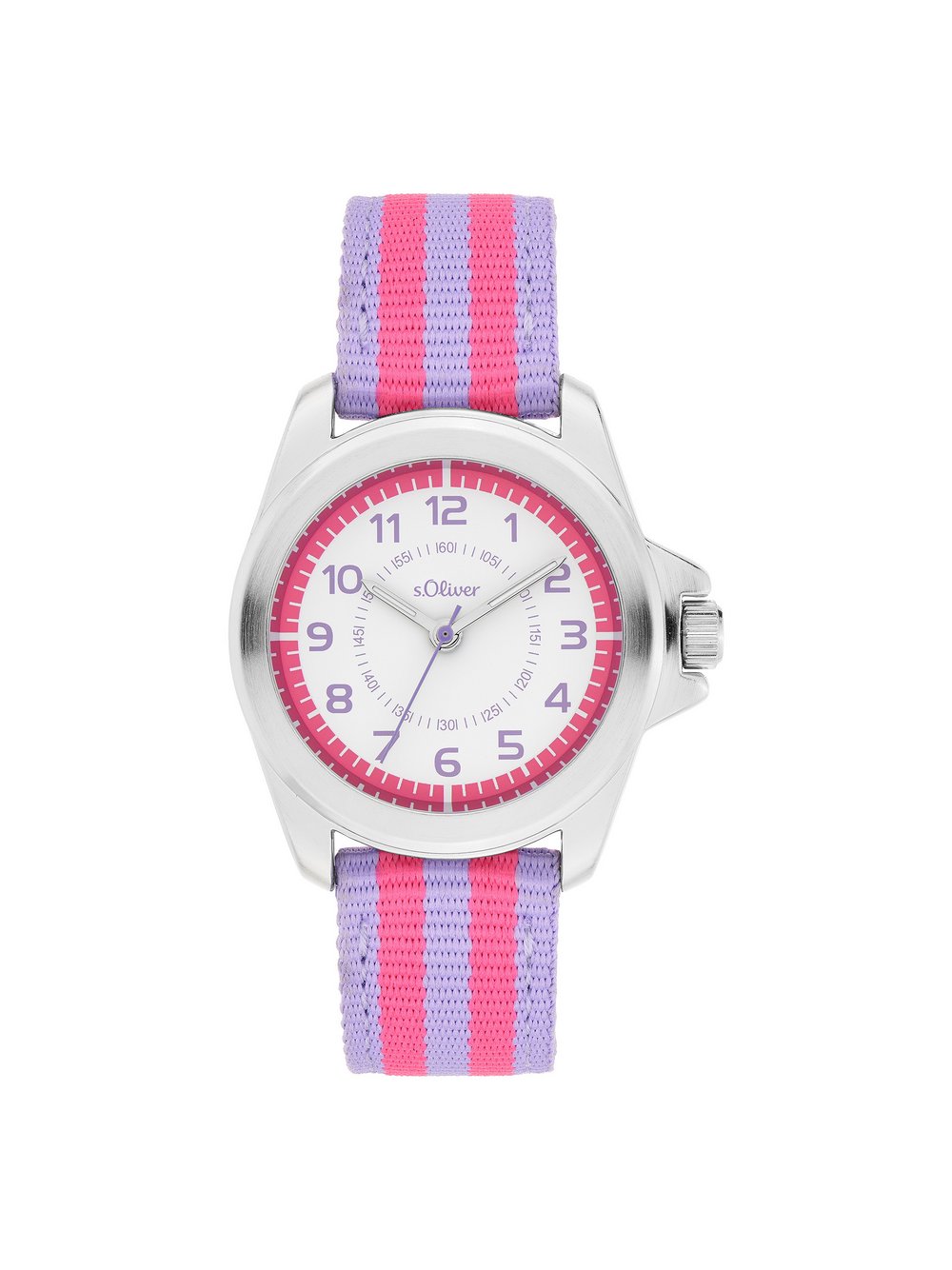 s.Oliver Armbanduhr Mädchen lila, ONE SIZE Image