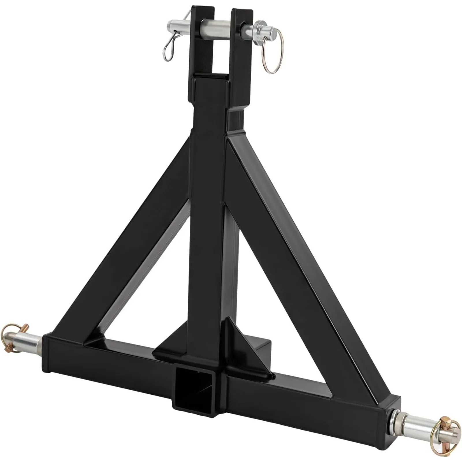 Schwerlast-3-Punkt-Anhängerkupplung, Traktor-Zugstangenadapter, Anhängerkupplung mit 2-Zoll-Aufnahme für die meisten Traktoren und Anhänger Image