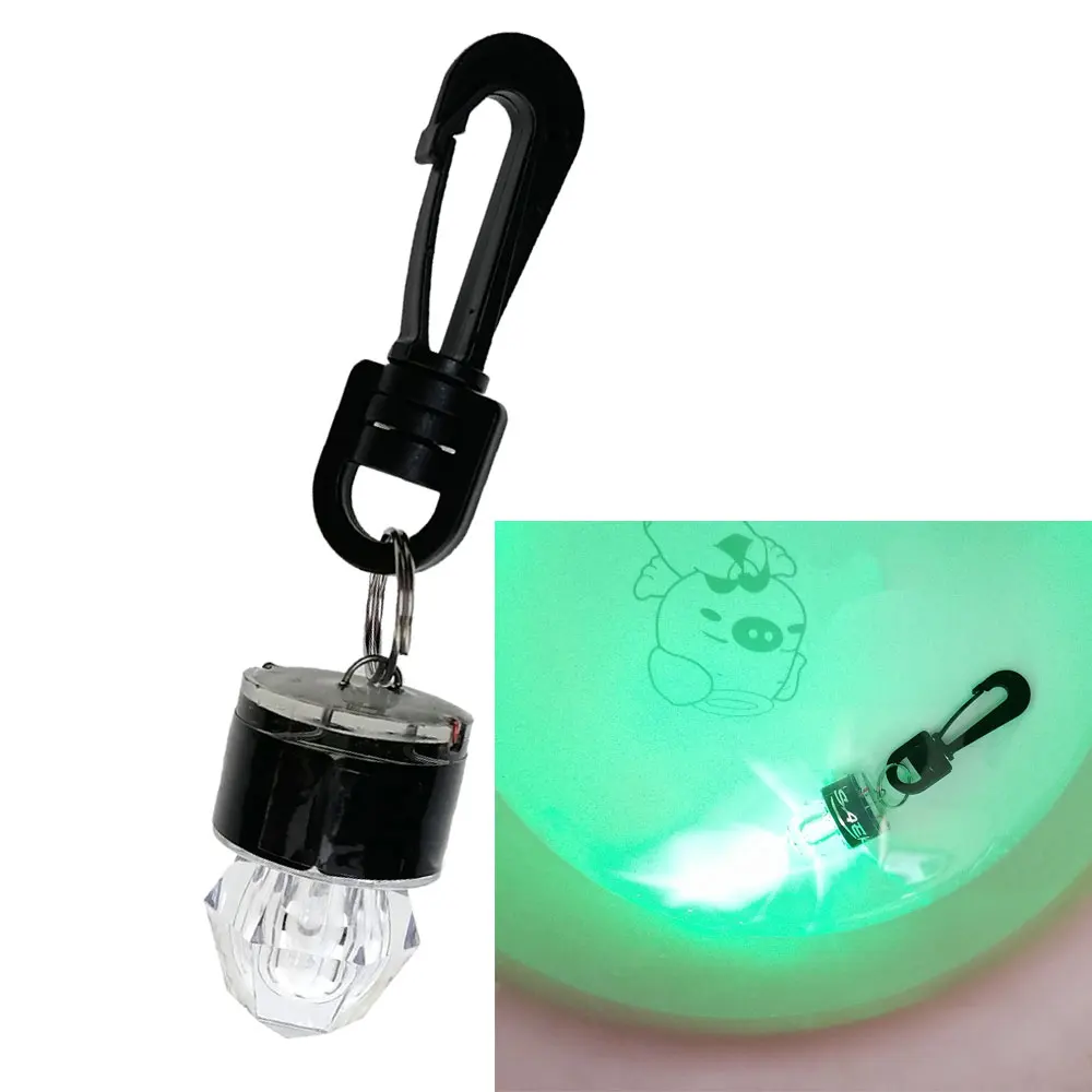 300 Stunden Tauchleuchte, wasseraktivierte Mini-Sicherheits-LED-Taschenlampe, Clip-on-Stroboskop für Wasserausrüstung, Notfall-LED-Leuchte Image