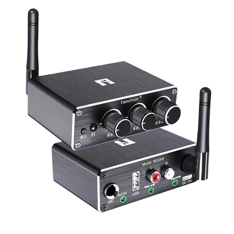 DTS Dolby 5.1 Kanal Audio Hi-Fi Verlustfreier Decoder Bluetooth USB Wiedergabe Karaoke Empfänger Verstärker Lautsprecher Image