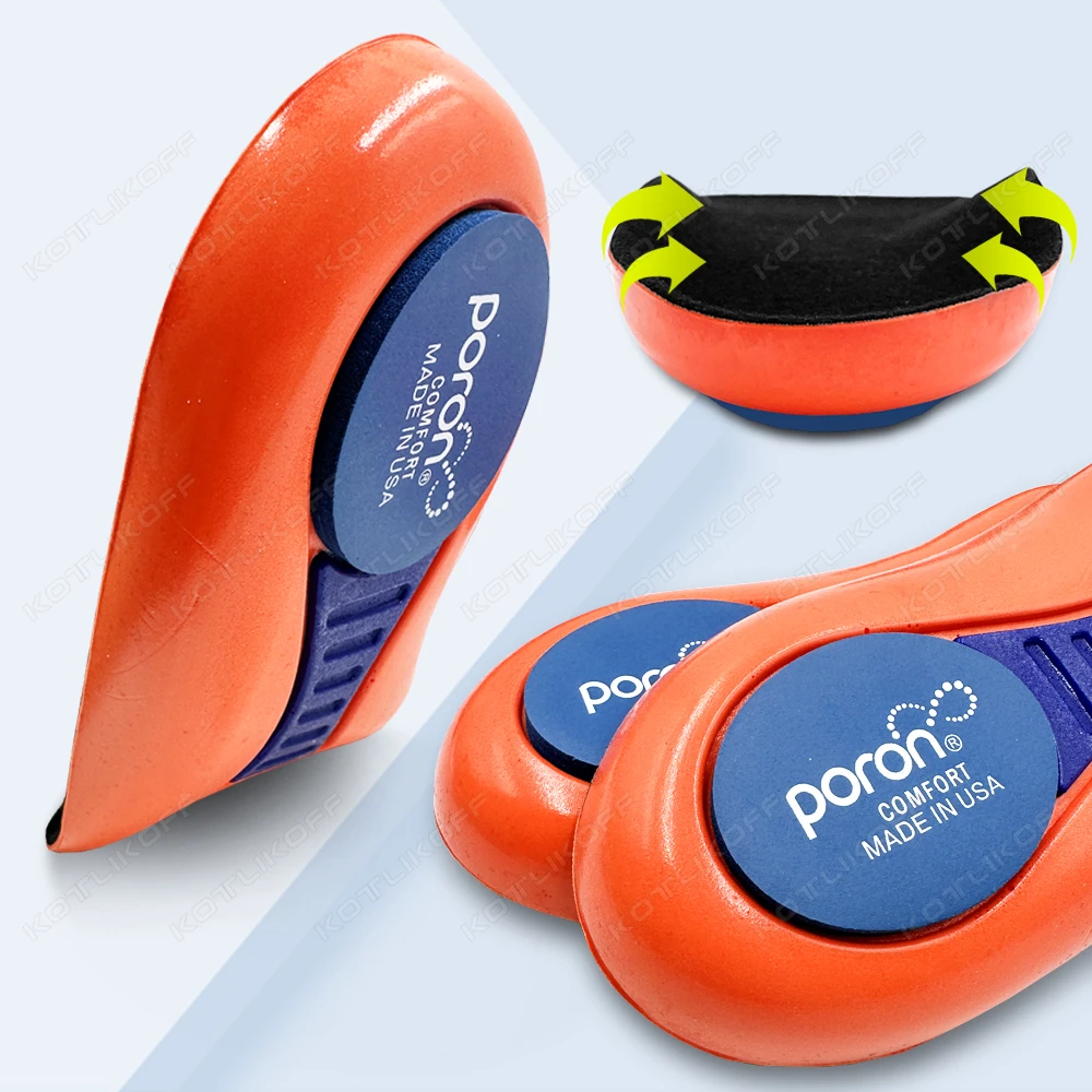 Orthopädische Einlegesohlen Lauf Arch Support Plantarfasitis Halbe Einlegesohle Mann Und Frau Für Turnschuhe einfügen Einlegesohlen Zubehör Image