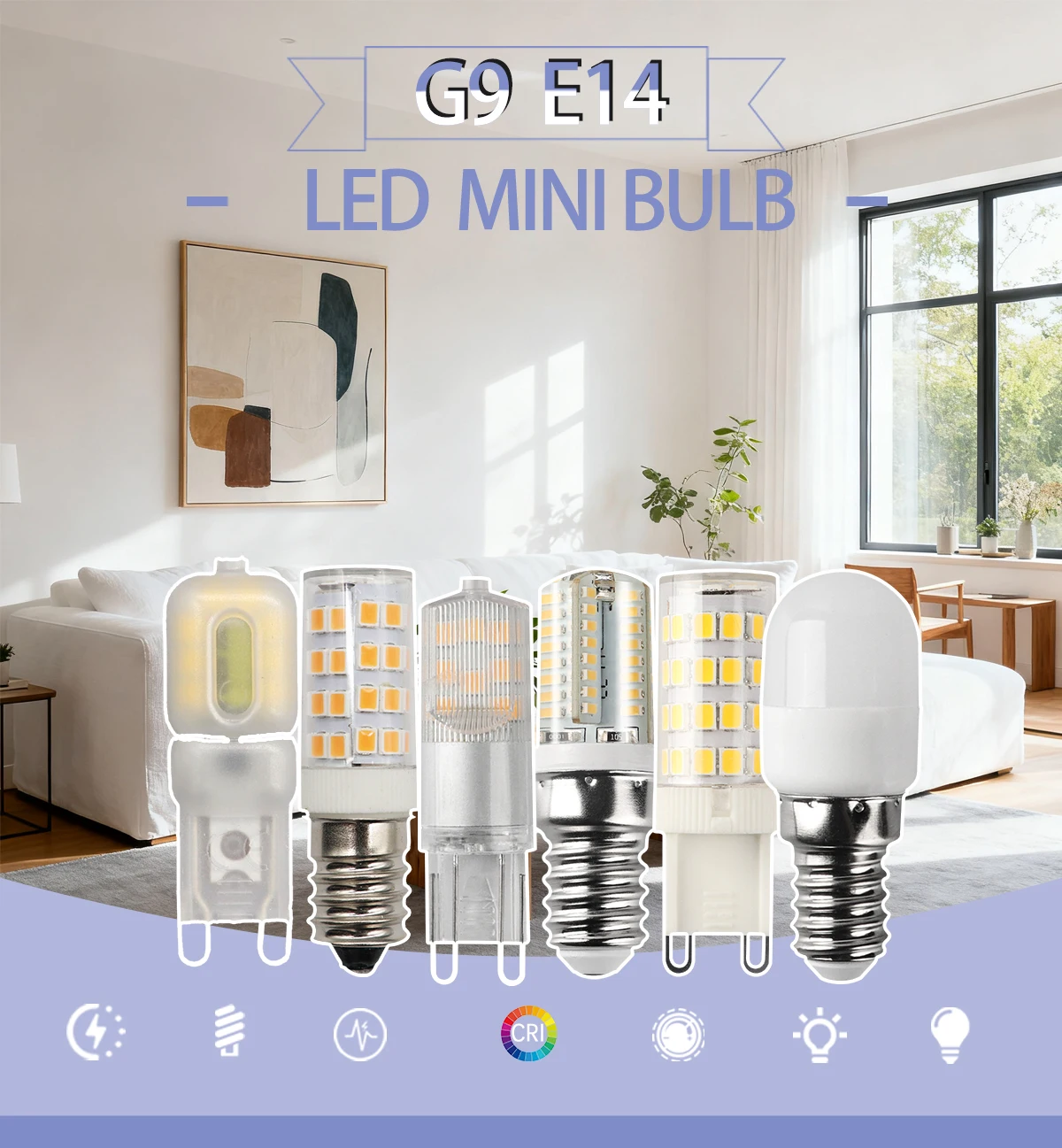 2 Stück G9 E14 LED-Licht 2,5 W 3 W 5 W AC 220 V 230 V LED-Lampe LED-Maisbirne SMD 2835 LED G9-Licht ersetzt 30 W Halogenlampe