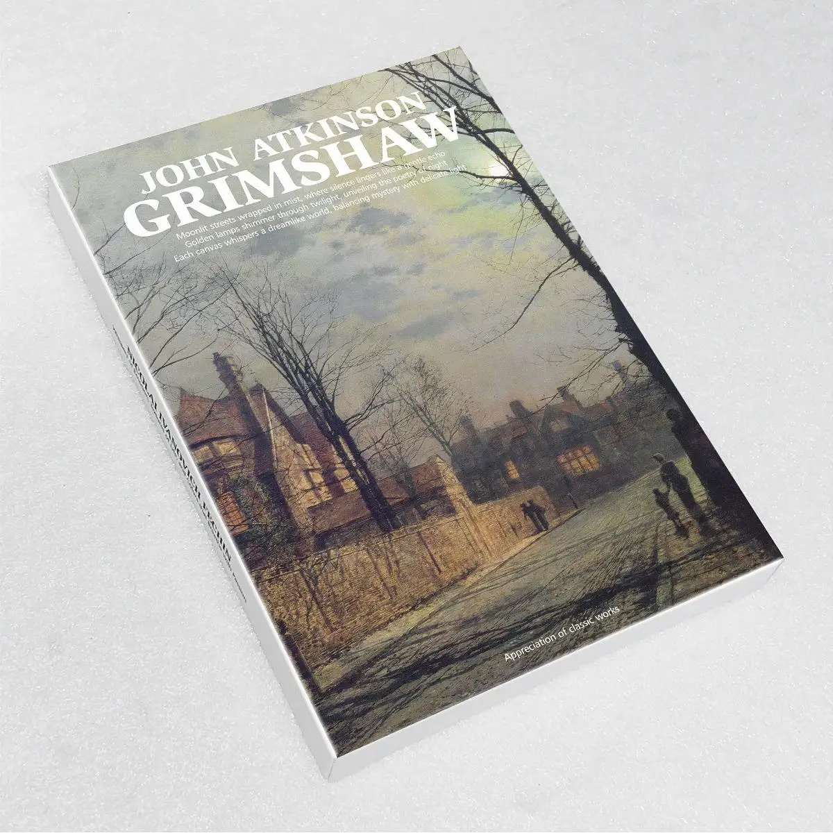 John Atkinson Grimshaw Ölgemälde-Postkarten-Set, 30 Stück – Vintage-Straßenansicht-Kunstsammlungskarten, perfektes Geschenk und Dekoration Image