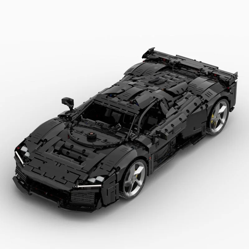 NEUE MOC F80 Spyder 5117PCS Maßstab 1:8 Technologys Baustein Hypercar Super Racing Auto Montage Spielzeug Modell Jungen Geburtstag geschenke Image