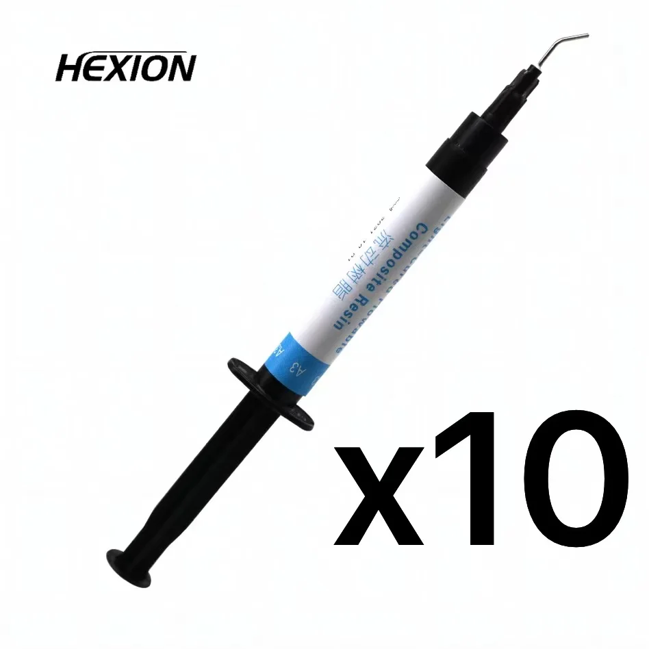 Spezifikation: Fließfähiges Dental-Komposit, lichthärtendes Harz A3, enthält Harzgewicht: 2,5 Gramm/Spritze Image