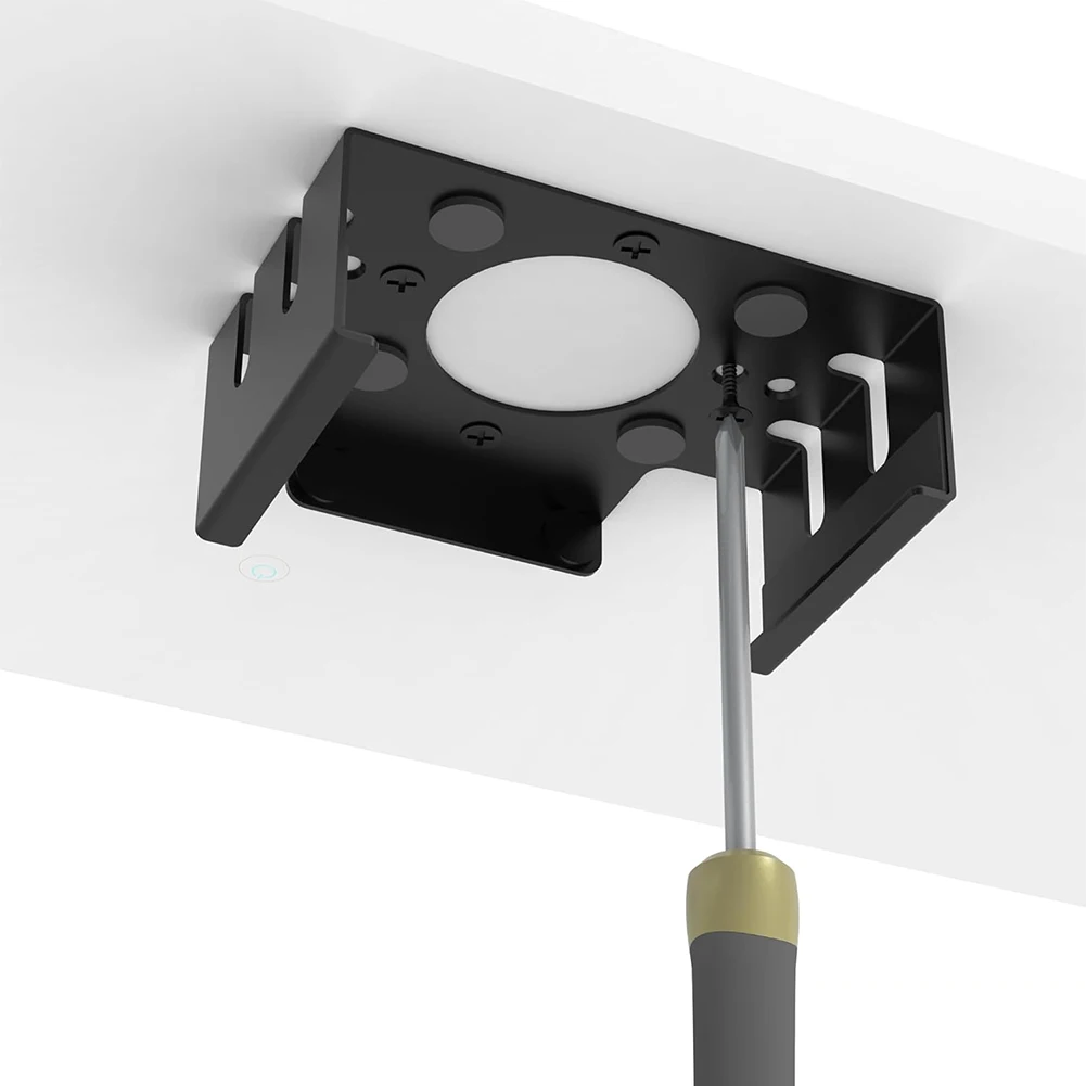 Metal Mount Holder Bracket Wall Mount Stand Under Desk Stand Accessories for Mac Mini M4/M4 Pro 2024 Image
