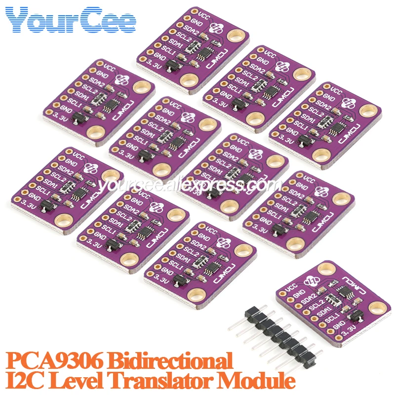 10 stücke/1 stück PCA9306 Bidirektionale I2C Level Translator IIC SMBus Spannung Level Conversion Translator Board Modul CJMCU-9306 Image