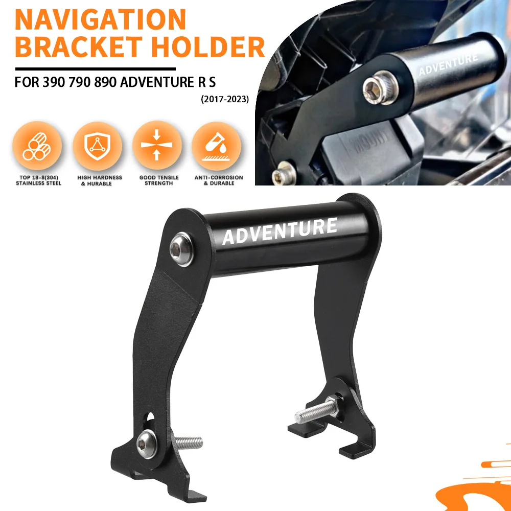 Für 390 790 890 Abenteuer R S 2017 2018-2021 2022 2023 2024 2025 2026 Ständer Halter Telefon mobile GPS Navigation Platte Halterung Image