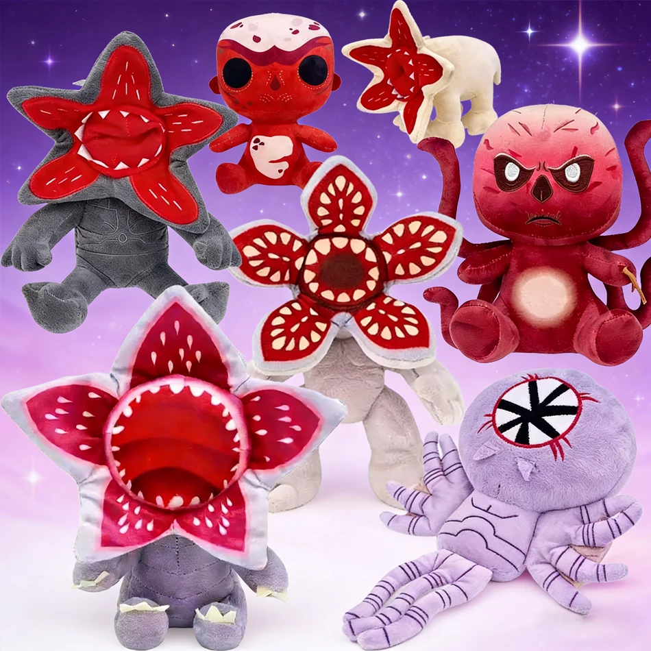 Demogorgon Plüsch-Stofftier Niedliches Halloween-Geschenk für Kinder Jungen & Mädchen Kinderspielzeug Image