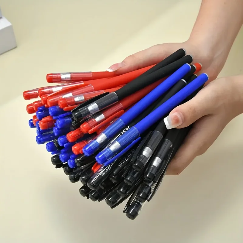 12/24 Stück 0,5-mm-Gelstift, GP380 High-End-Tintenroller, sanftes und gleichmäßiges Schreiben, geeignet für Studenten, Büro, Prüfung. Image