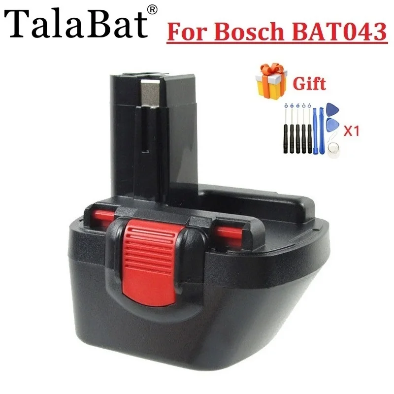 Für bosch 12 v 3500mah ni-mh 12 v bohr batterie bat043 bat045 bat046 bta120 bat139 gsr 12 VE-2 psr 12ve-2 schnur lose elektro werkzeuge Image