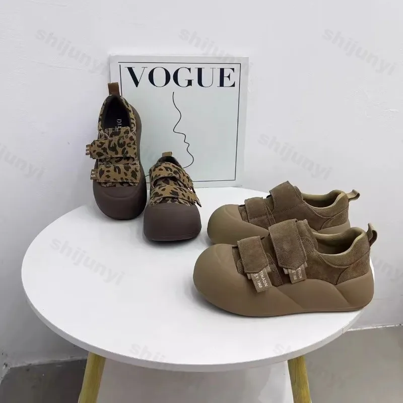 Winter Kinder Turnschuhe Leopardenmuster Mädchen Warme Plüsch Freizeitschuhe Retro Sportschuhe Kinder Rutschfeste Bequeme Baumwollschuhe