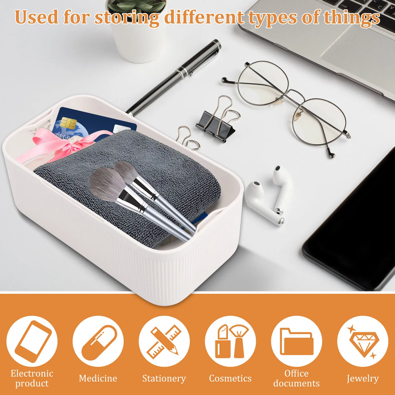 Schließfach mit Timer für Handy-Schließfächer, Zeitschloss-Aufbewahrungsbox, sicher für Büro, Zuhause, Medizinschrank, abschließbare Lebensmittel- und Snackbox