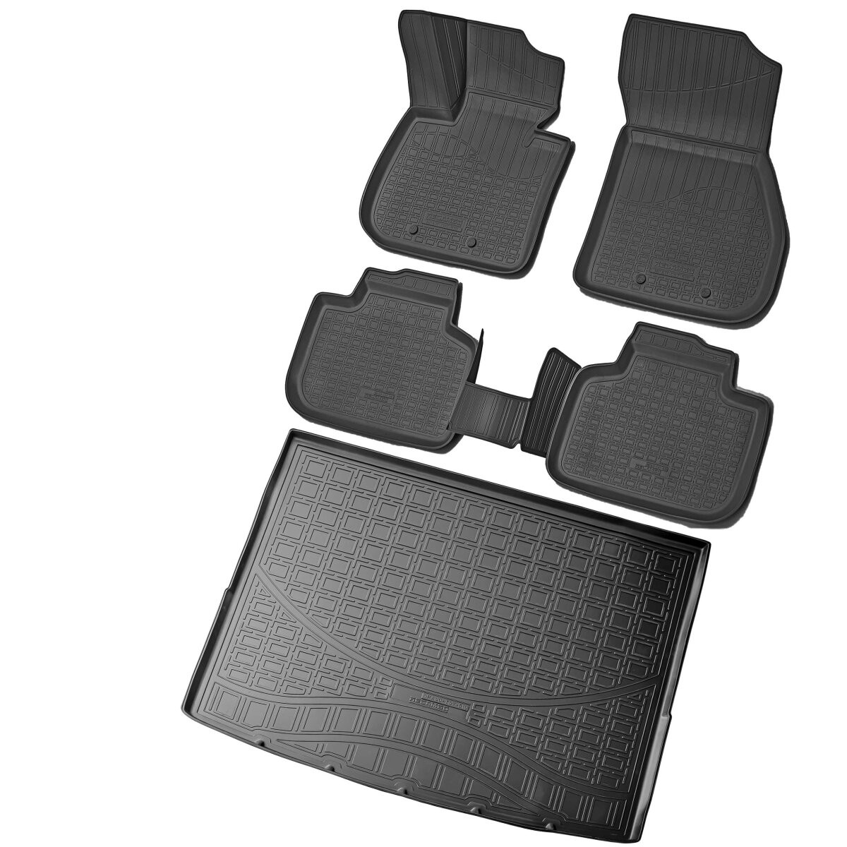 RECAMBO Fußmattensatz BMW KF-147 Autofußmatten Image