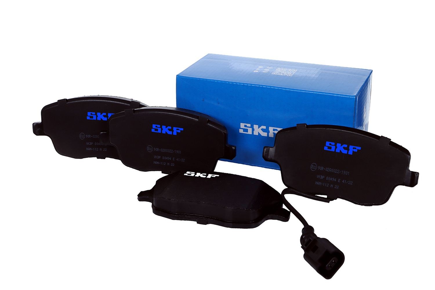 SKF Bremsbelagsatz VW,SKODA,SEAT VKBP 80494 E 6Q0698151C Bremsbeläge,Bremsklötze,Bremssteine,Bremsbeläge & Bremsbelagsatz,Bremsklötze & Bremsbelagsatz Image