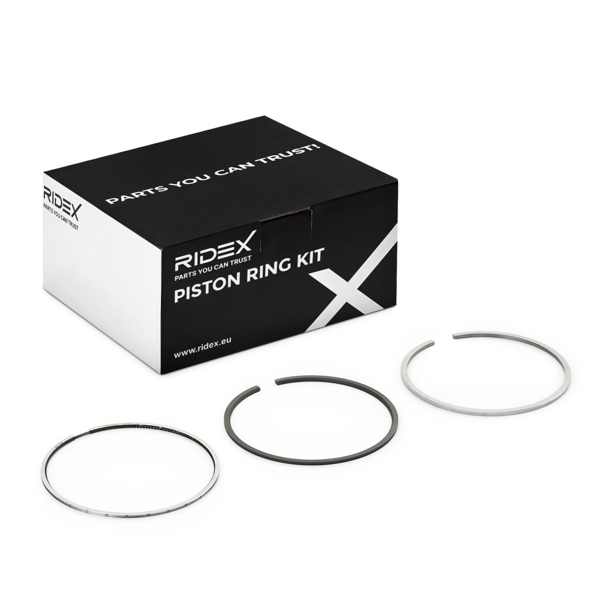 RIDEX Kolbenringsatz OPEL,RENAULT,NISSAN 444P0254 4420363,120338667R,93168021 Image