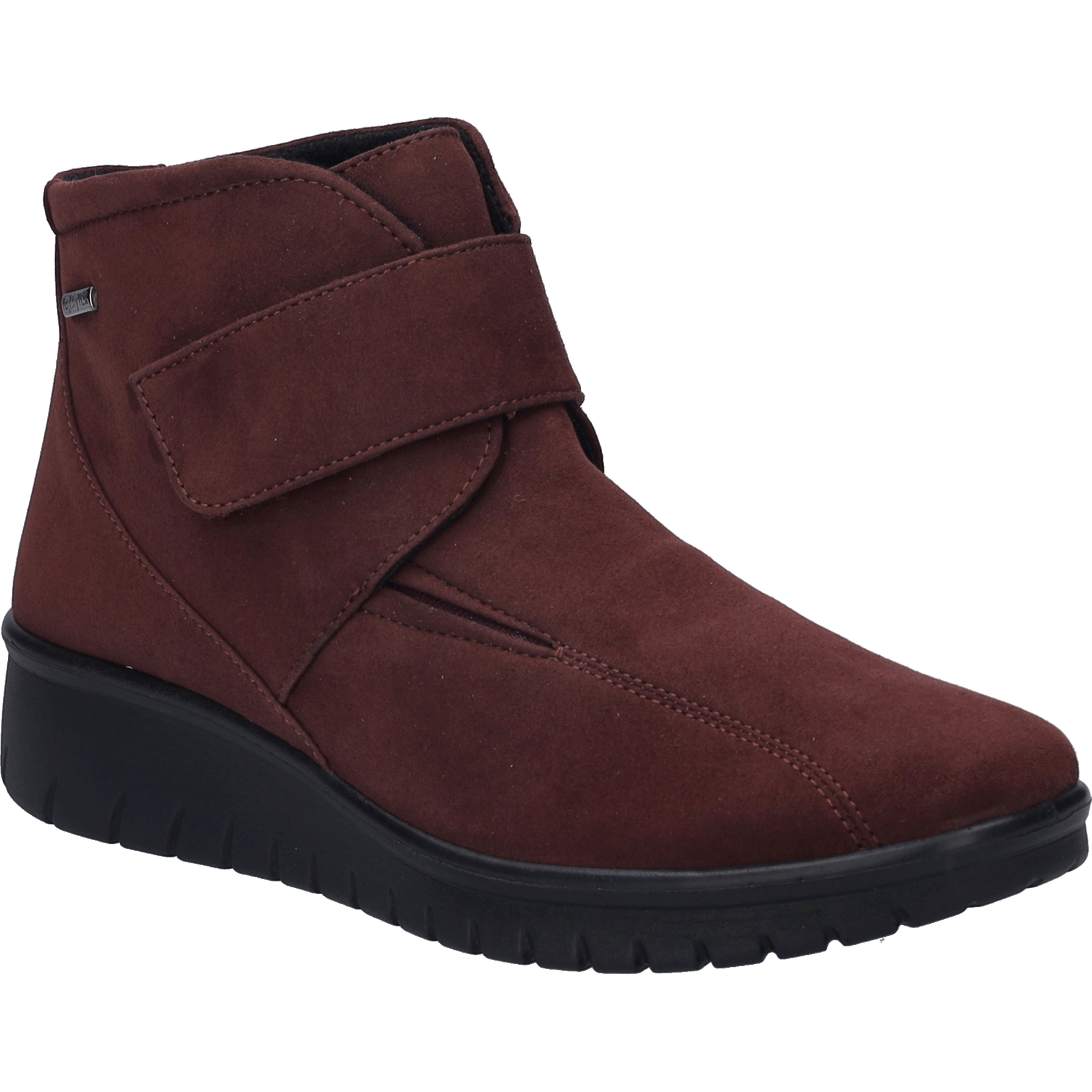 Slipper JOSEF SEIBEL "Calais 53, bordo", Damen, Gr. 39, rot (bordo), Obermaterial: 100% Textilmaterial TEXMAT., Schuhe Slipper