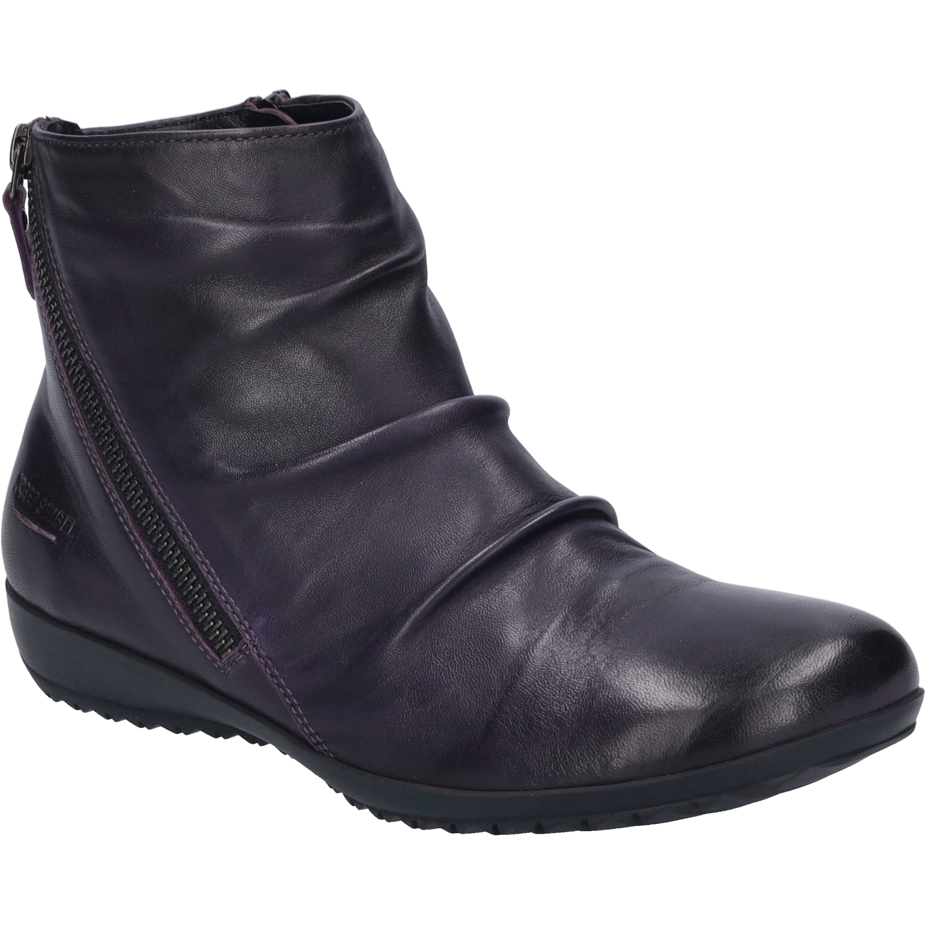 Stiefelette JOSEF SEIBEL "Naly 61, purple", Damen, Gr. 41, lila, Obermaterial: 100% Rindsleder Leather cow., Schuhe Stiefelette