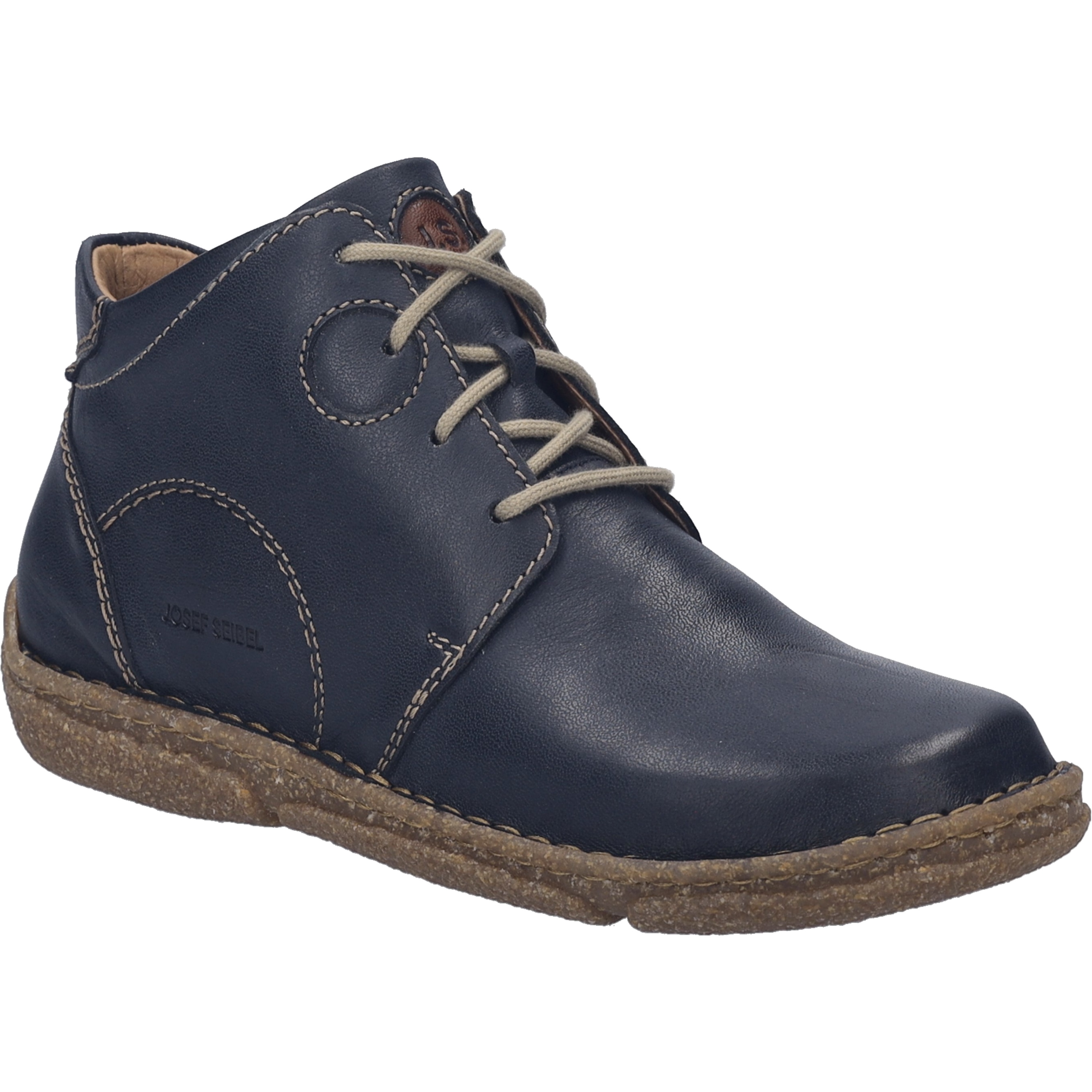 Stiefelette JOSEF SEIBEL "Neele 46, ocean", Damen, Gr. 44, blau (ocean), Obermaterial: 100% Rindsleder Leather cow., Schuhe Stiefelette