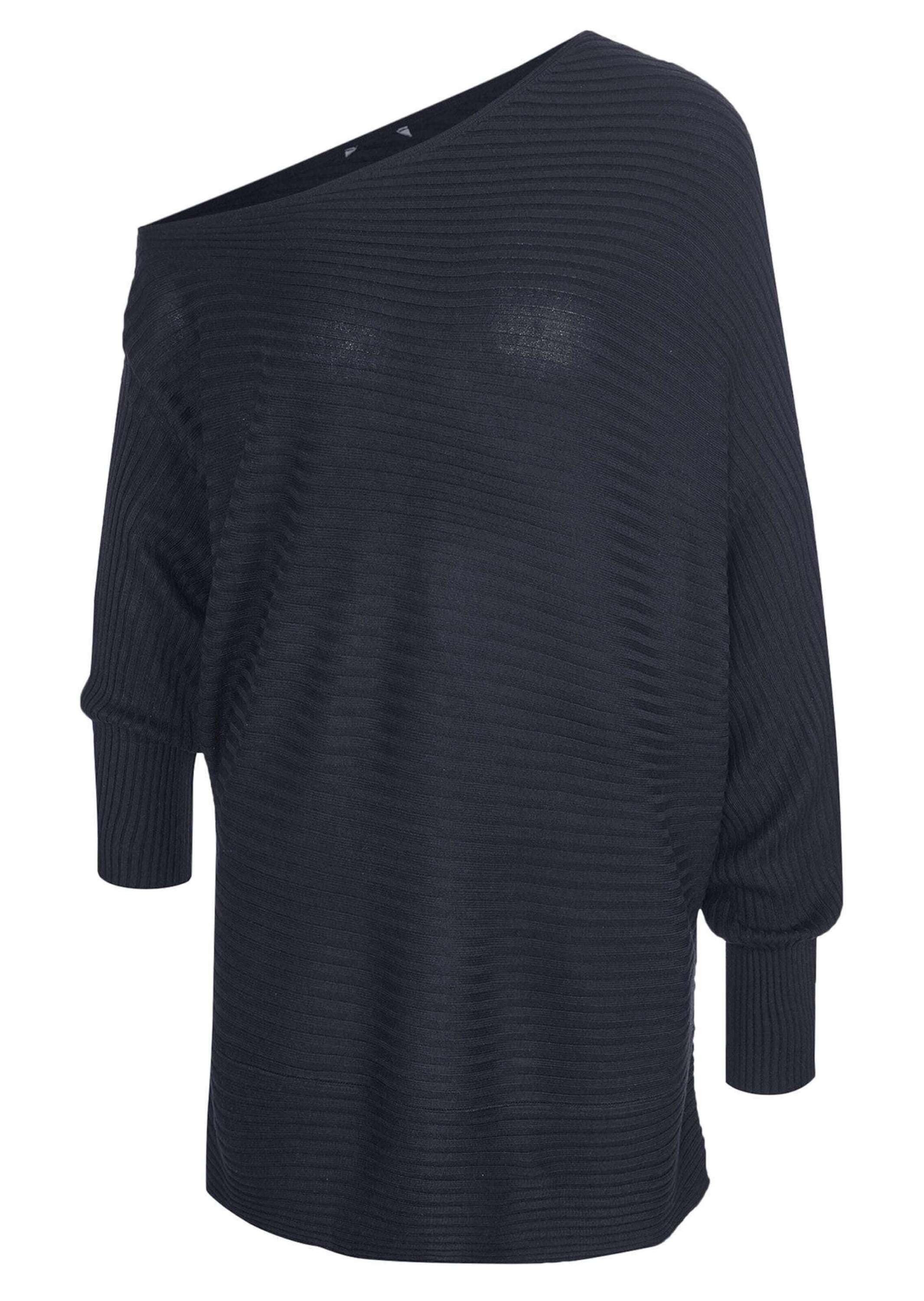 Longpullover ALBA MODA "Pullover Pullover", Damen, Gr. 36, blau (marine), Obermaterial: 50% Polyacryl PAN. 50% Viskose CV., Pullover Longpullover