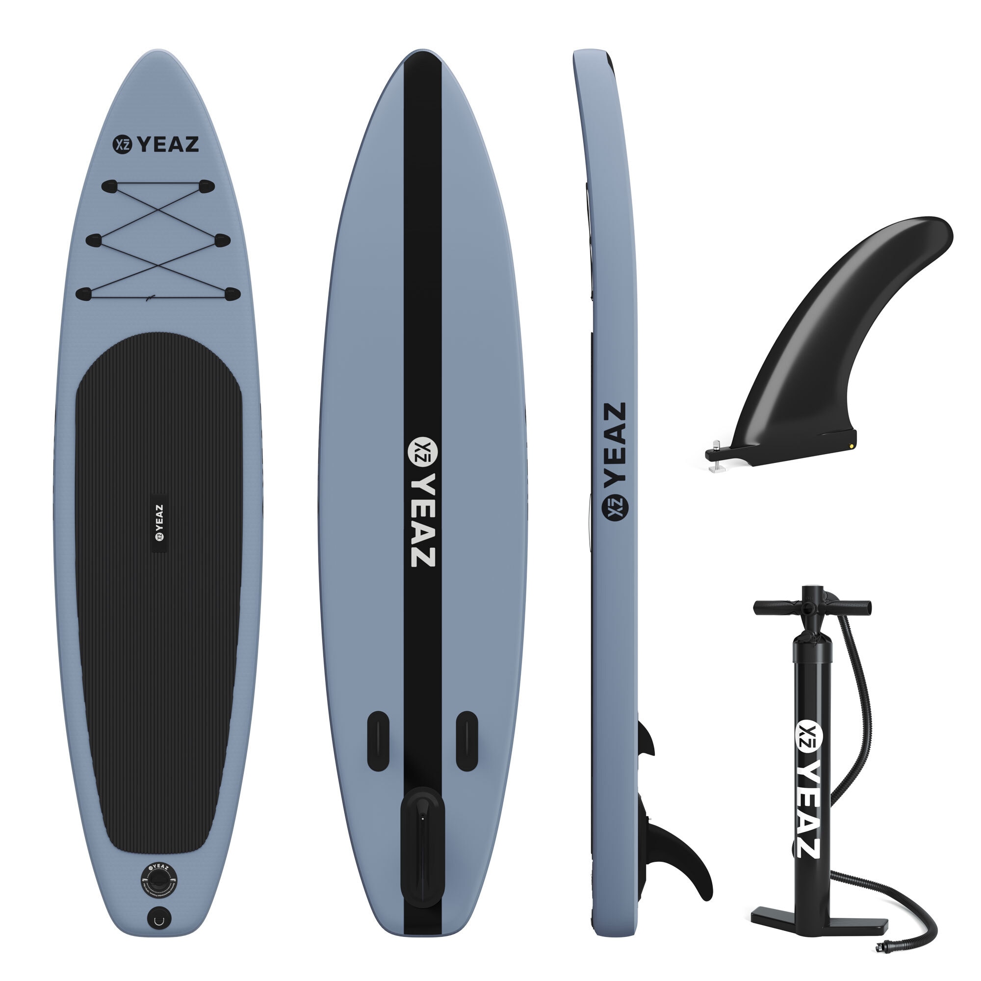 Inflatable SUP-Board YEAZ "SUP Board MARINA - EXOTRACE PRO -", blau, Wassersportboards Image