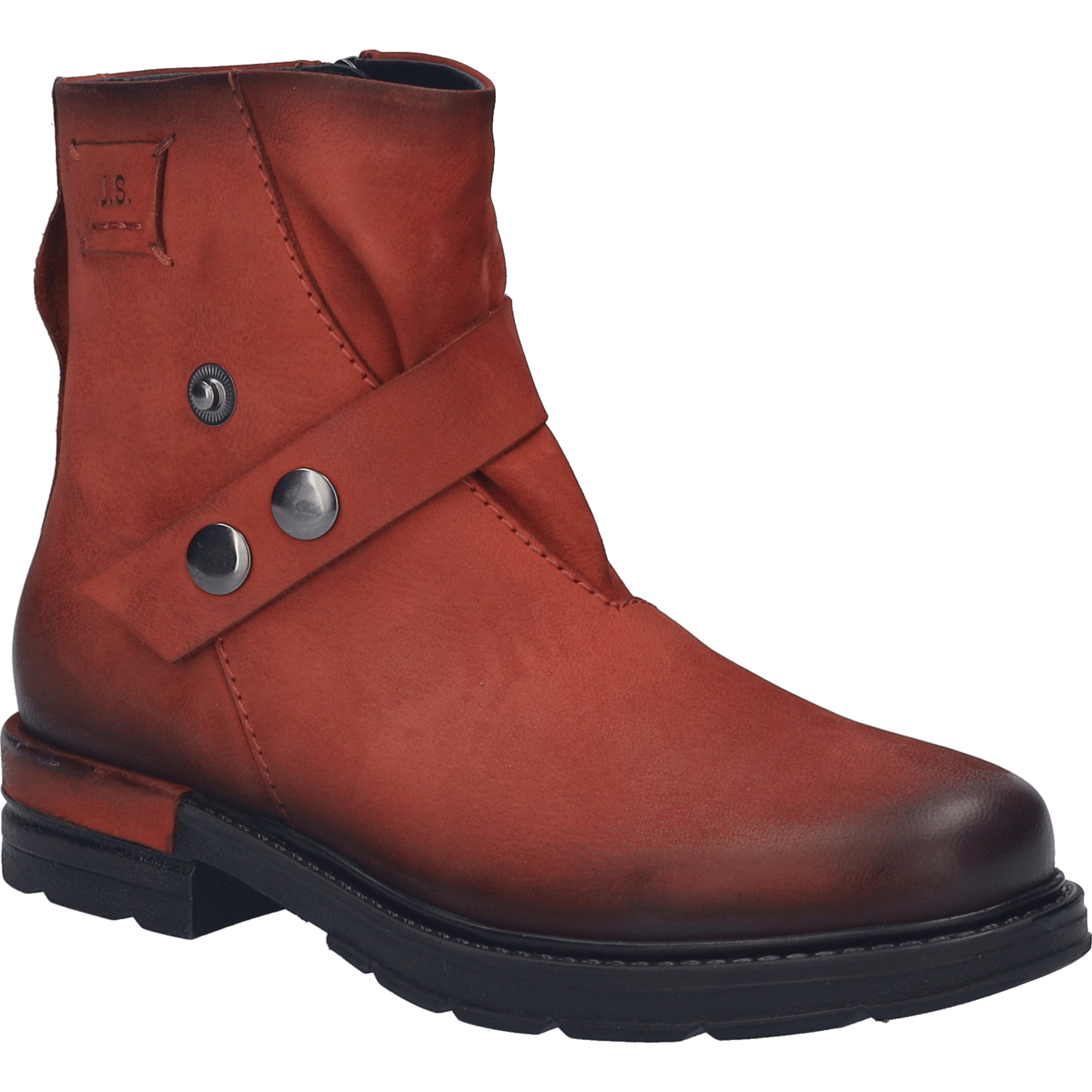 Stiefelette JOSEF SEIBEL "Roxanna 01, rot", Damen, Gr. 41, rot, Obermaterial: 100% Rindsleder Leather cow., Schuhe Stiefelette