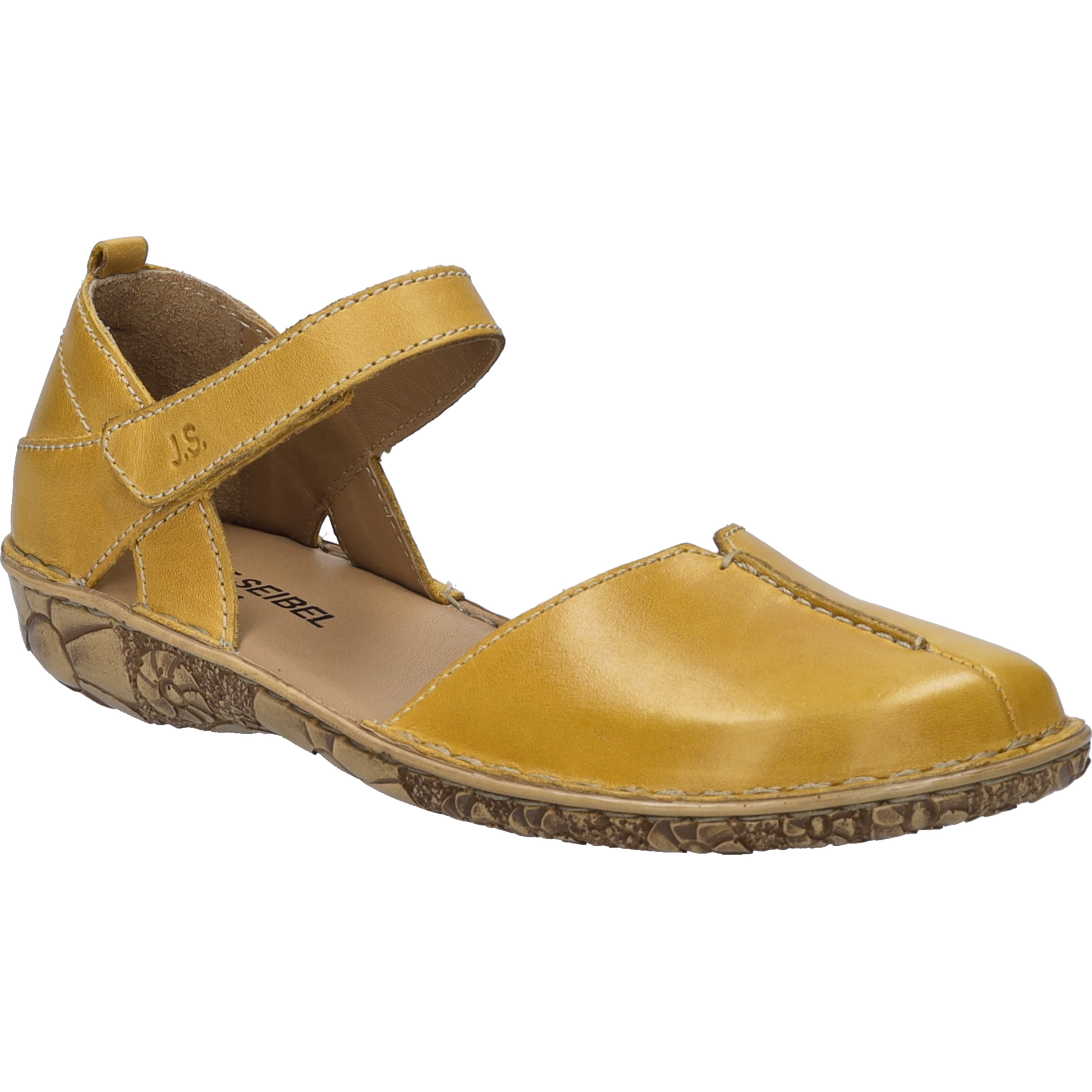 Sandale JOSEF SEIBEL "Rosalie 42, mango", Damen, Gr. 37, orange (mango), Obermaterial: 100% Rindsleder Leather cow., Schuhe Sandale