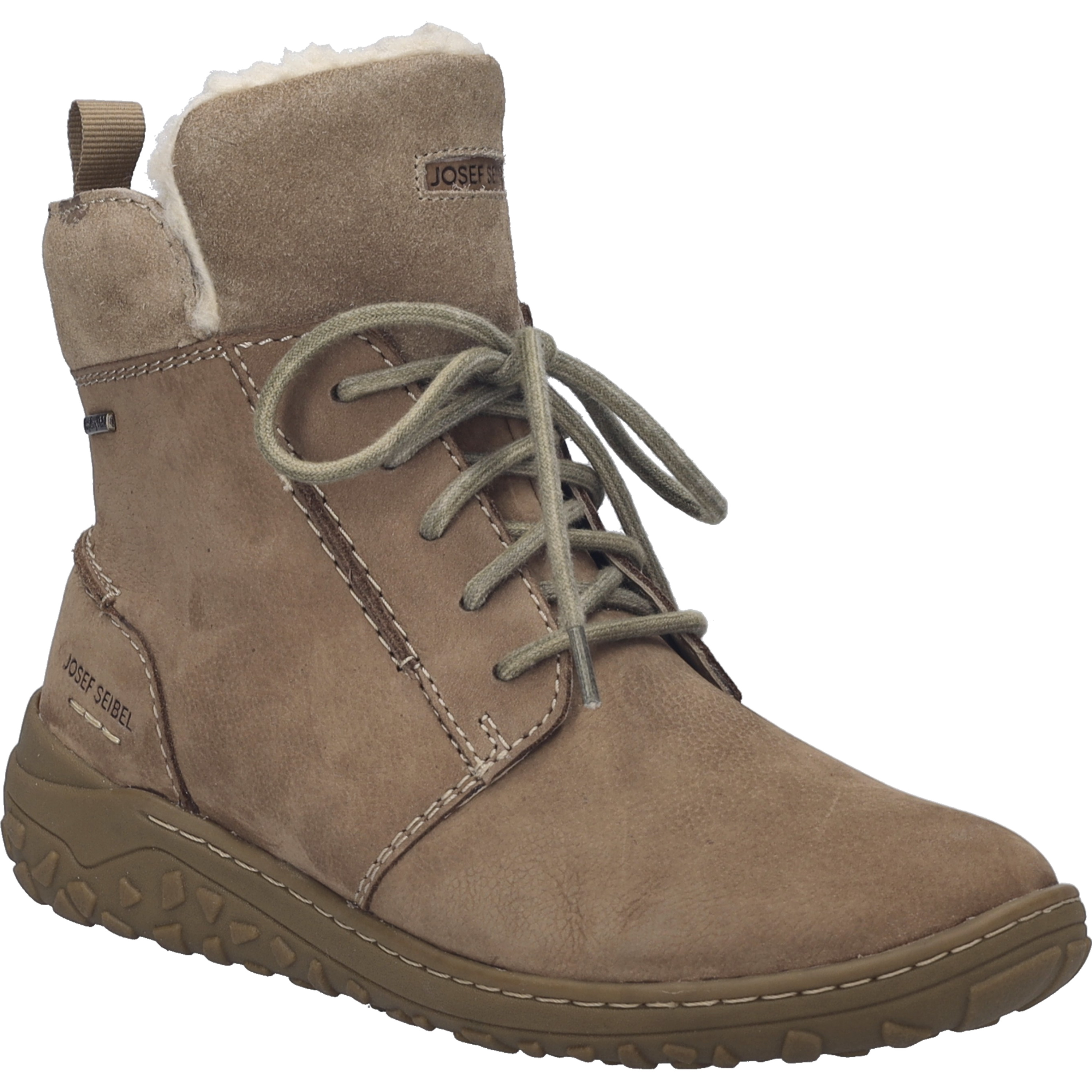 Stiefelette JOSEF SEIBEL "Ruby 53, beige", Damen, Gr. 40, beige, Obermaterial: 100% Rindsleder Leather cow., Schuhe Stiefelette