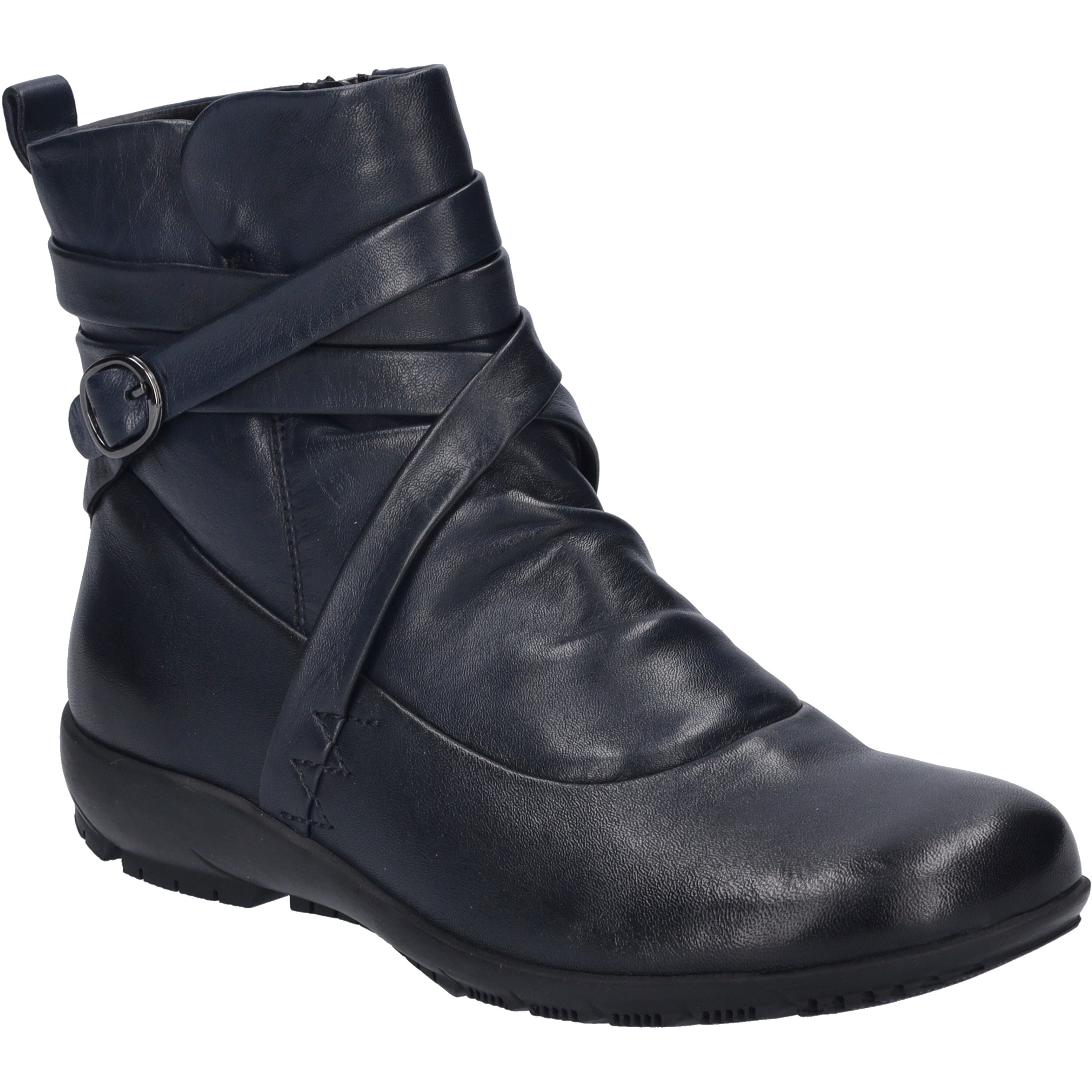 Stiefelette JOSEF SEIBEL "Charlotte 11, ocean", Damen, Gr. 42, blau (ocean), Obermaterial: 100% Rindsleder Leather cow., Schuhe Stiefelette