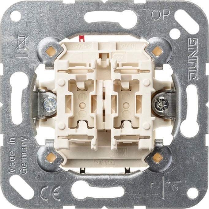 Jung Doppel-Taster 10AX 250V 535 U 535U Image