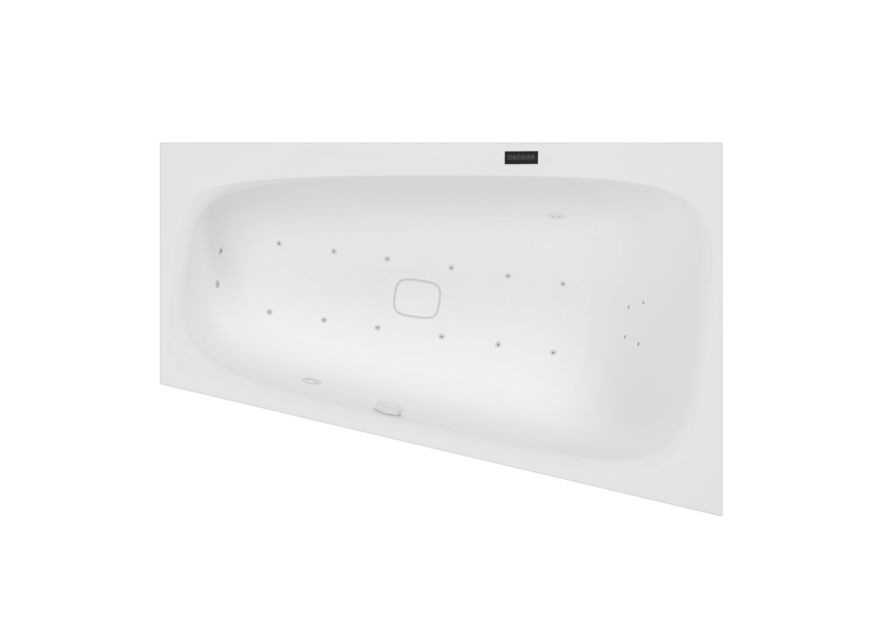 Hoesch Whirlpool iSensi Trapez 1700x1000 Monolith re 3870i.110310001 Image