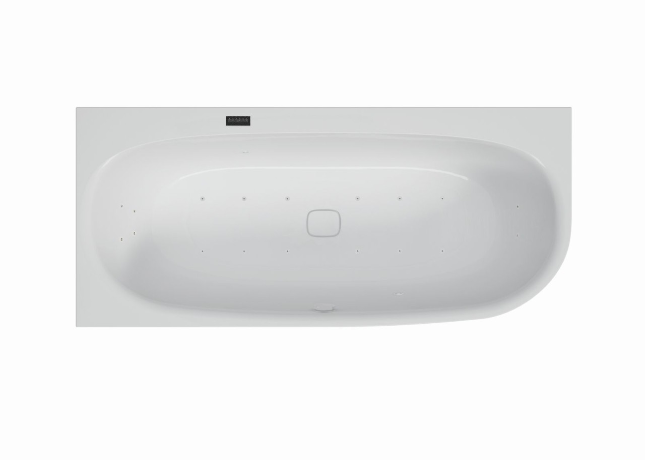 Hoesch Whirlpool iSensi Eck 1900x900 Monolith links 3944i.110310002 Image