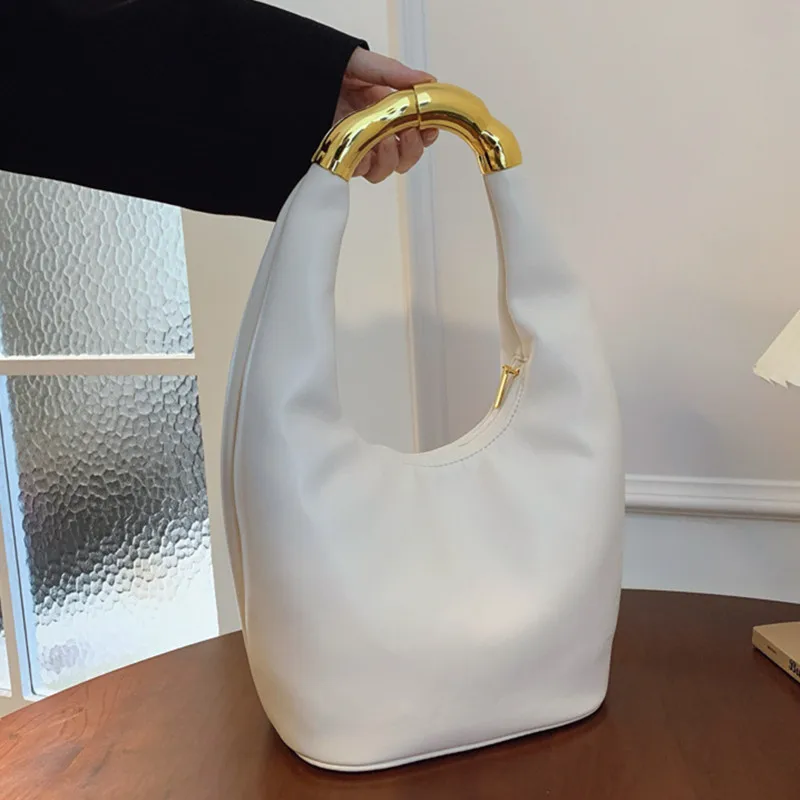 2025 Stilista di moda Borsa tote in pelle femminile di lusso con manico superiore Borse da donna Borsa a tracolla per borsa sotto le ascelle da donna di fascia alta