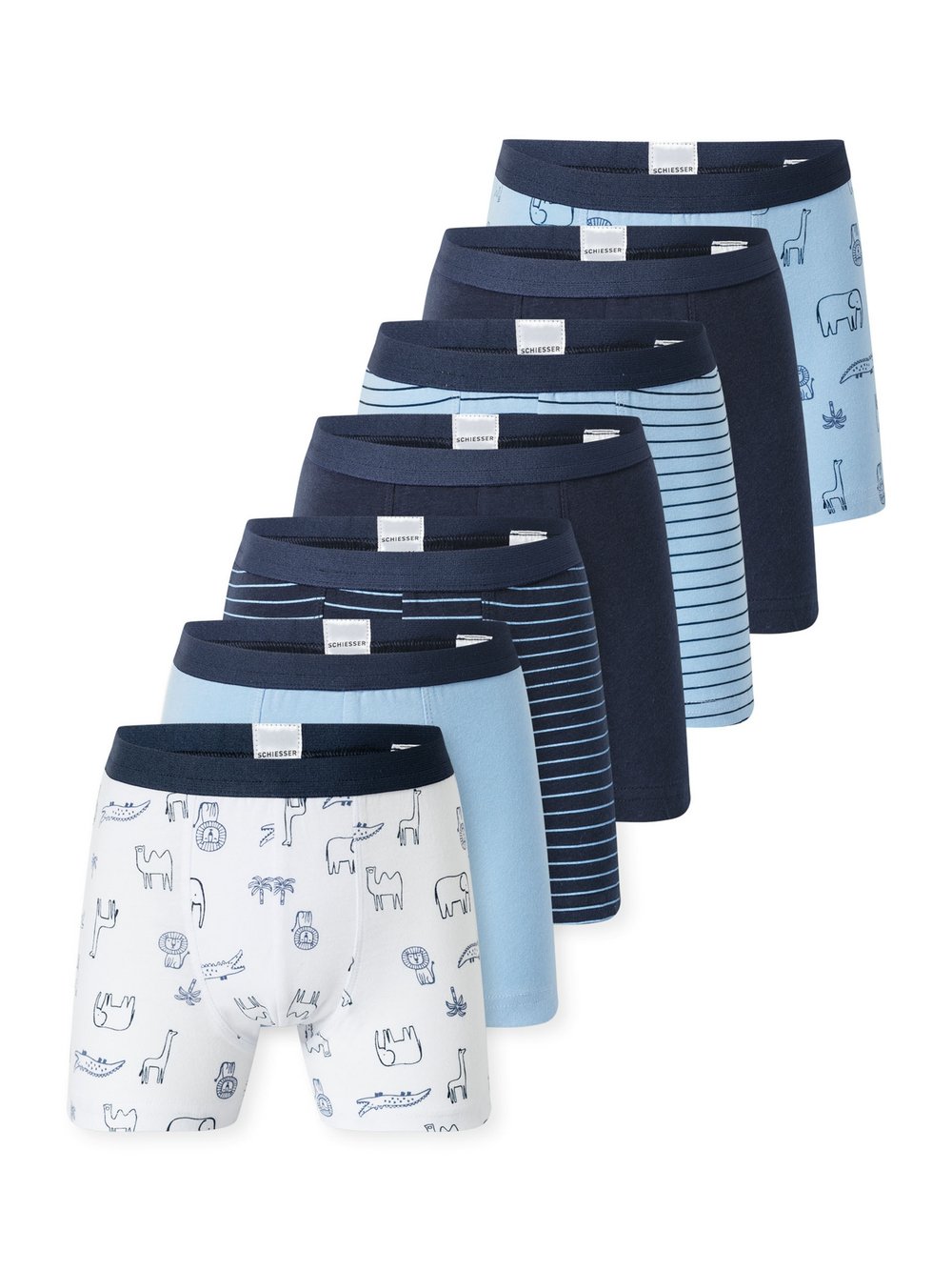 Schiesser Trunk Jungen mehrfarbig, 98 Image