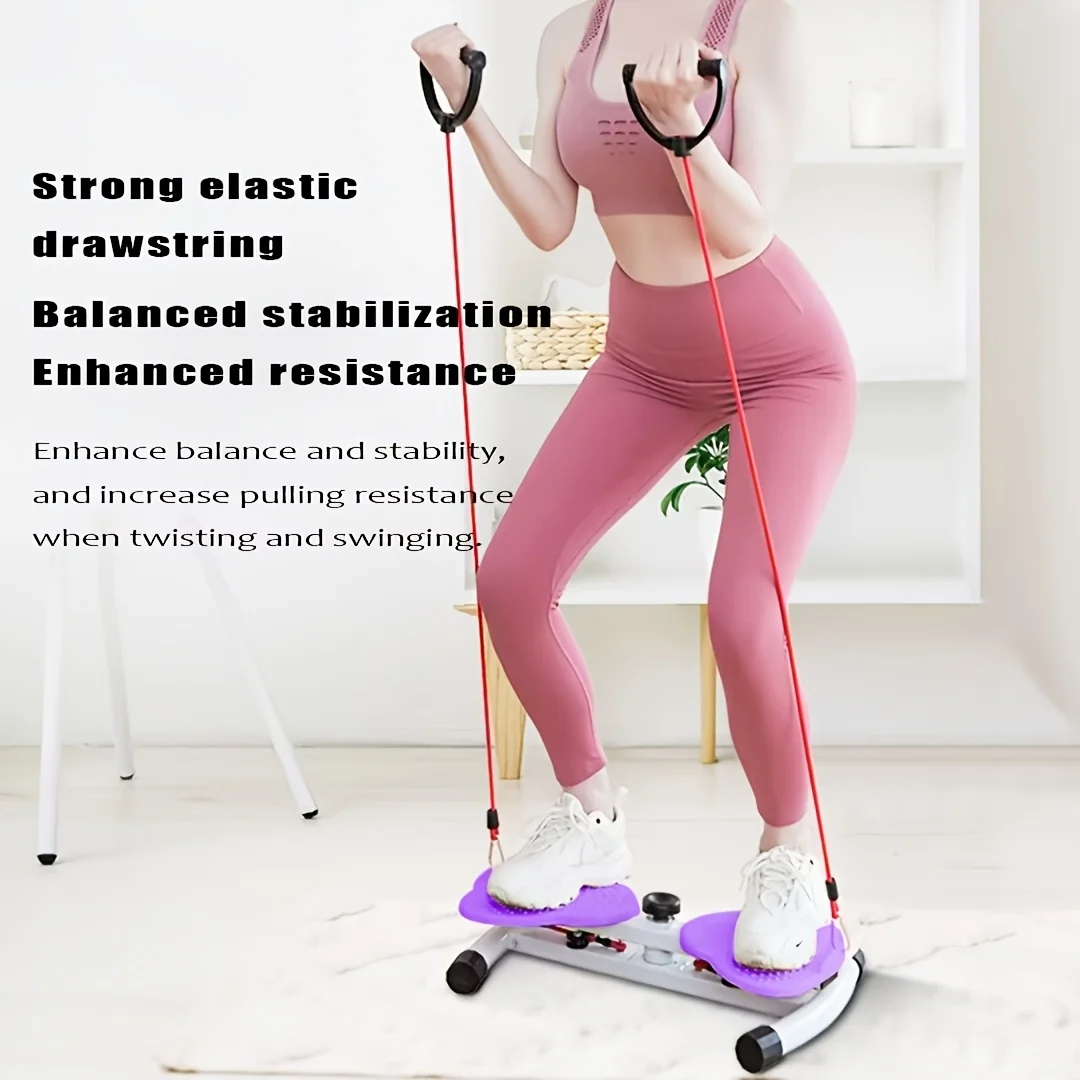 Frauen Männer Taille Verdrehen Übung Maschine Home Gym Fitness-Tool Stehenden Bauch Exerciser Bord Geräuschlosen Taille Twister Boards Image