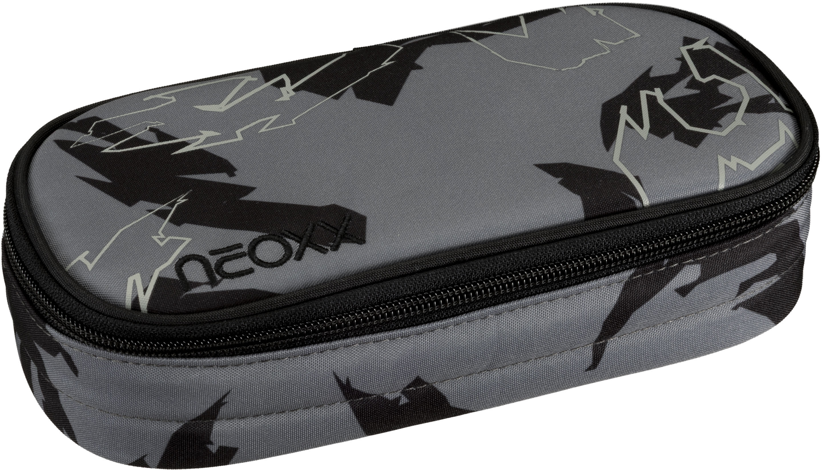 Schreibgeräteetui NEOXX "Schlamperbox, Jump", Kinder, dragon thund, Polyester, Schreibgeräteetuis, teilweise aus recyceltem Material