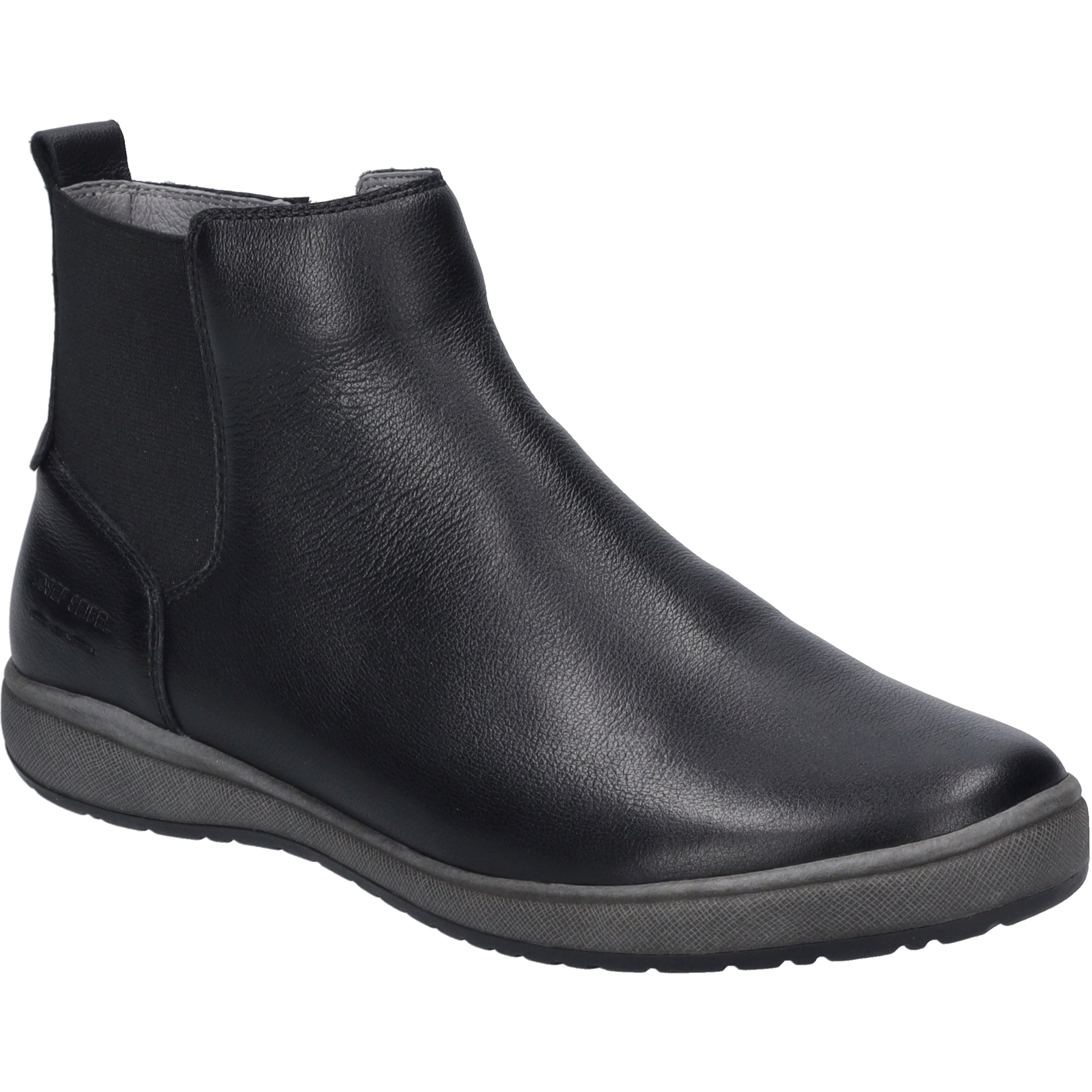 Stiefelette JOSEF SEIBEL "Caren 29, schwarz", Damen, Gr. 38, schwarz, Obermaterial: 100% Rindsleder Leather cow., Schuhe Stiefelette