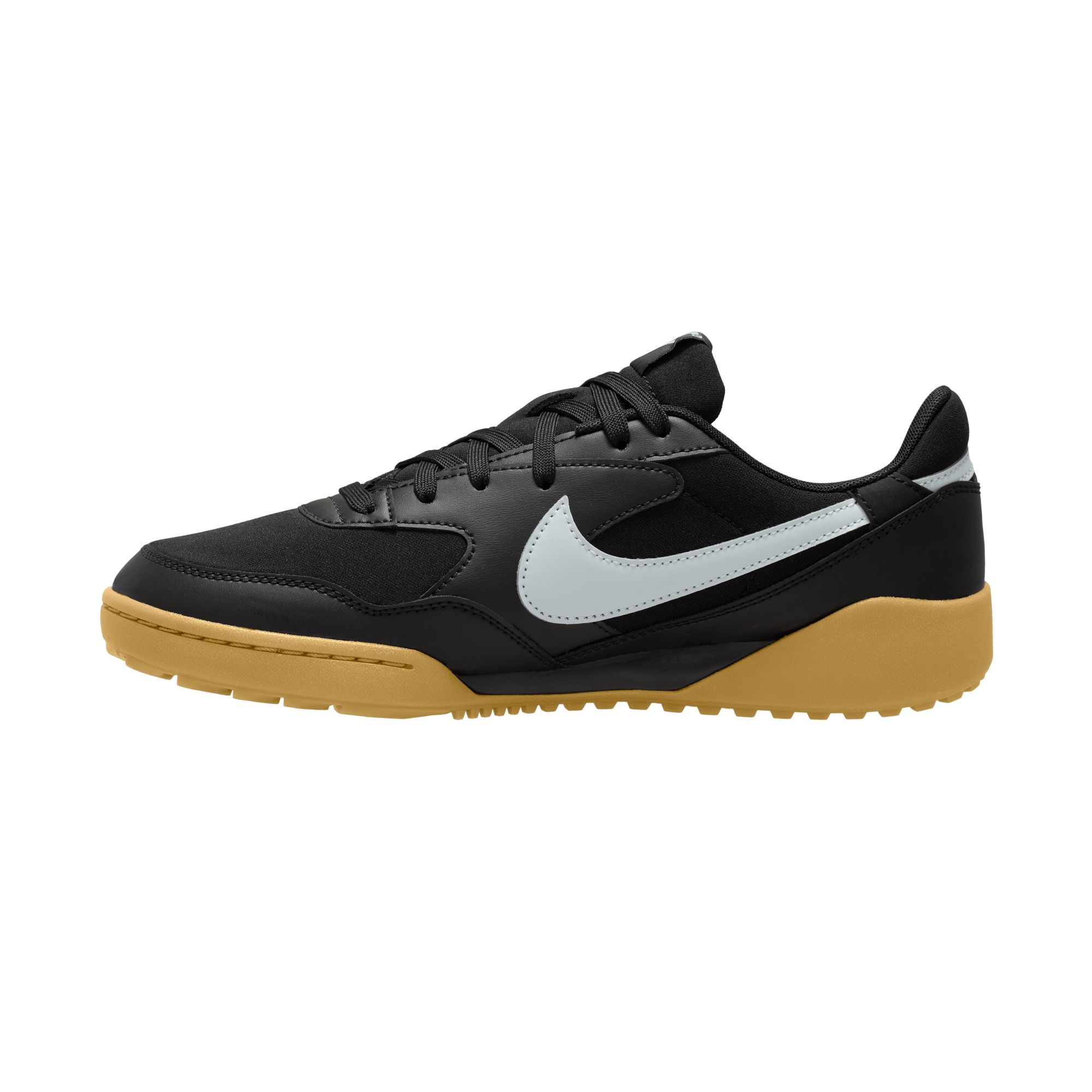 Sneaker NIKE SPORTSWEAR "TERRA MANTA", Herren, Gr. 45, schwarz, pure platinum, gum light braun, Synthetik, Textil, Schuhe Sneaker