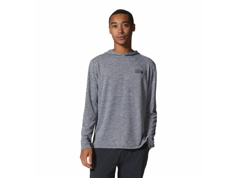 Mountain Hardwear Sunblocker Hoody - Men's Aspect Heather 33x30 2038381-640-S