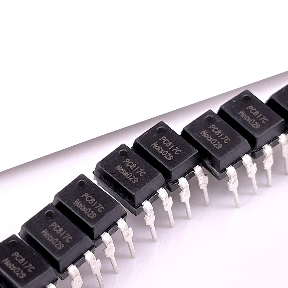 (100 Stück) PC817C PC817 EL817 FL817 DIP-4 Optokoppler mit hoher Dichte und Montage Image