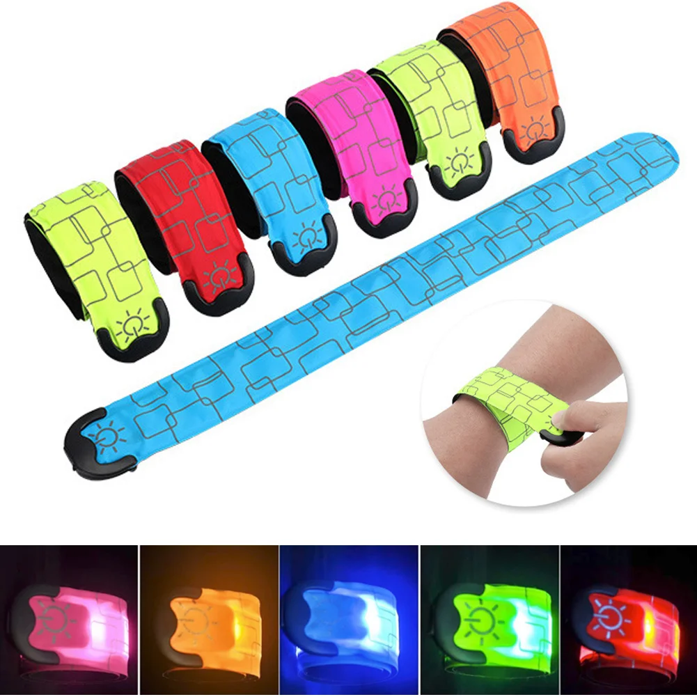 LED-Armband mit Hoher Helligkeit, Dekoratives Wiederaufladbares LED-Leuchtarmband für Nachtläufe und Outdoor-Aktivitäten Image