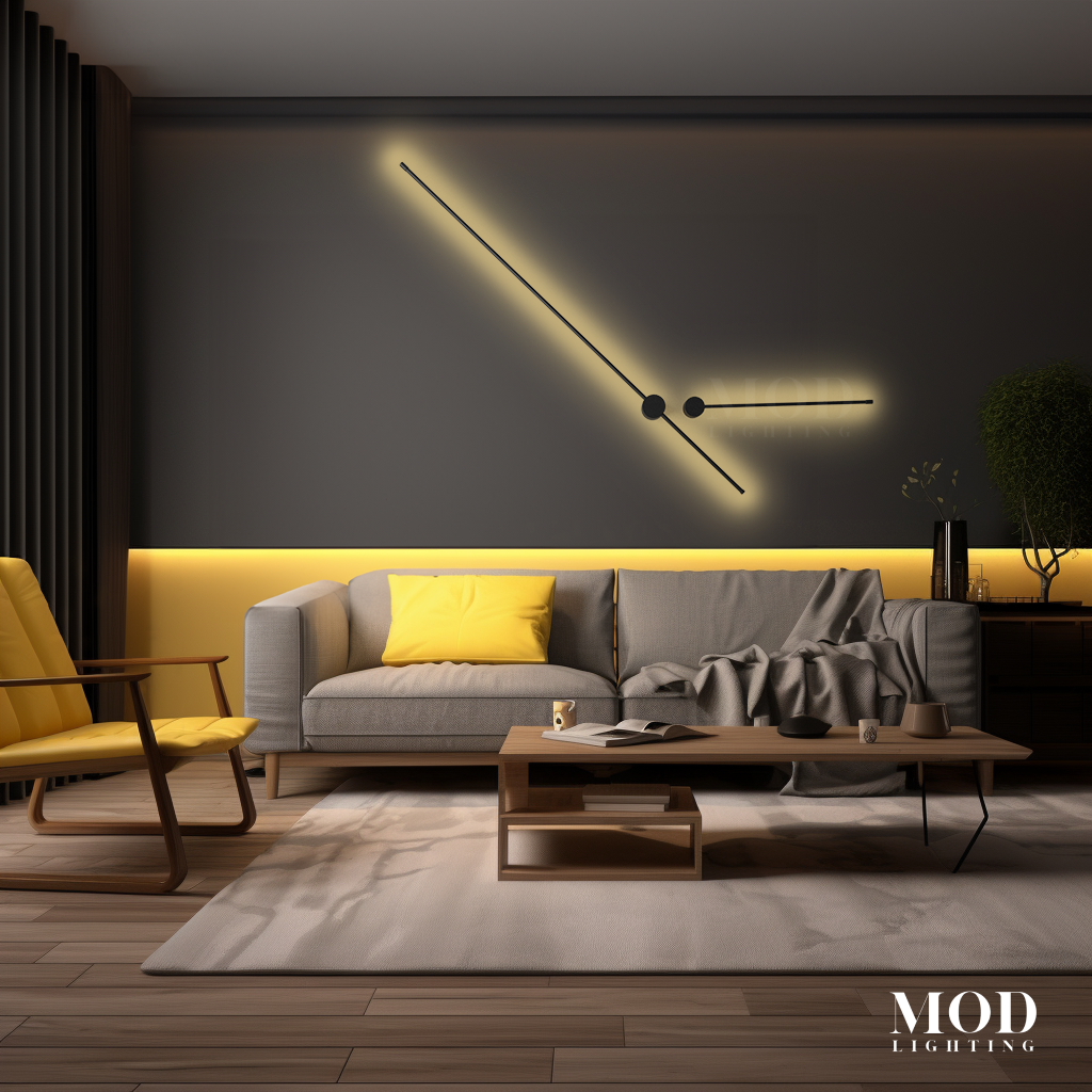Cadel | Minimalistic Wall Light | 22'' / 55 cm / Warm White | MOD LIGHTING