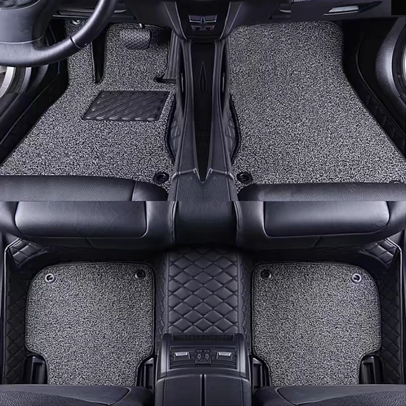 Tapis de sol de voiture double couche pour Renault Austral Megane E-Tech Megane Samsung XM3 Renault Arkana Pièces automobiles