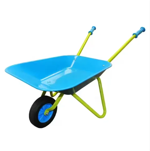 Anpassbare Farbe und Logo Möglich Bestseller Sand-Spielzeug Gartenarbeit Kinderwagen Metall-Schubkarre für Kinder Image